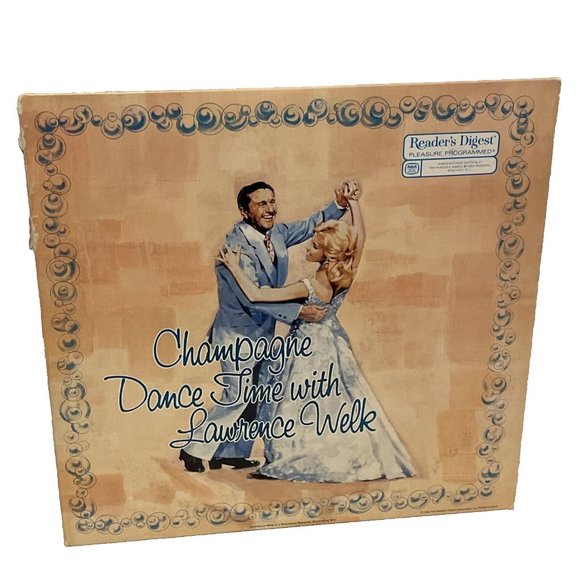 Champagne Dance Time With Lawrence Welk (Vinyl, 1986) Reader's Digest RB4-156-1 - Picture 1 of 10